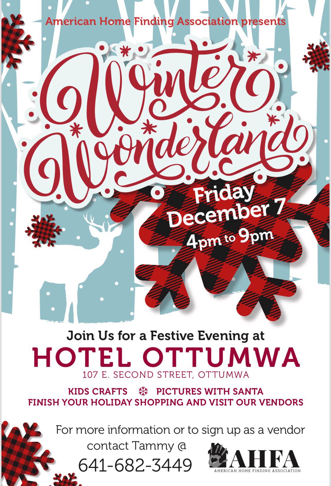 Winter Wonderland Winter Wonderland at Hotel Ottumwa