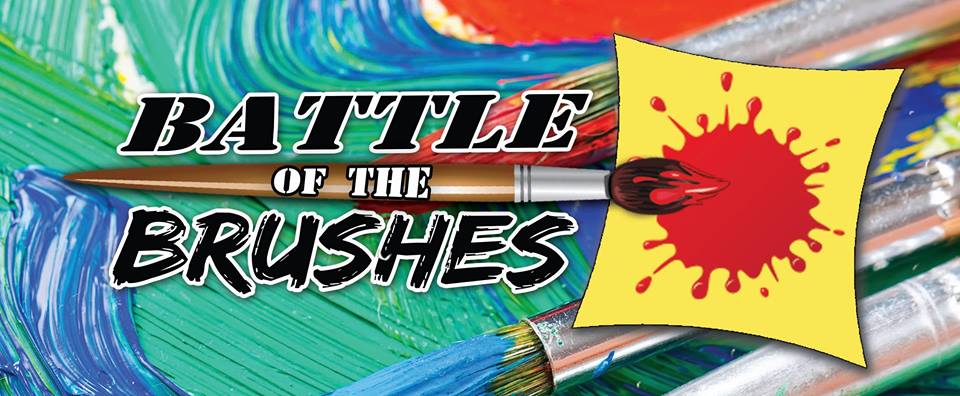Battle of the brushes logo Battle of the Brushes